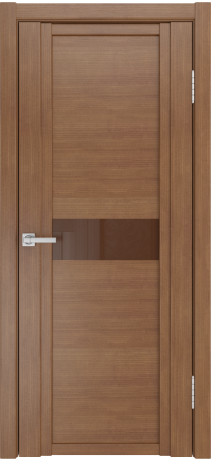 Дверь межкомнатная с бронзовым стеклом "Qdo" - фото 6392