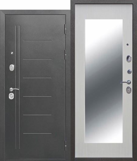 Дверь входная с зеркалом "Троя MAXI" 10 см - фото 6475