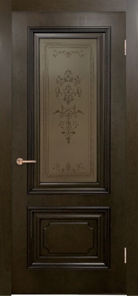 Дверь межкомнатная остеклённая "Версаль" - фото 7074
