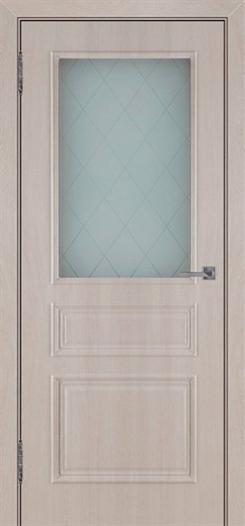 Дверь межкомнатная остеклённая с объёмным багетом "Римини" - фото 7242