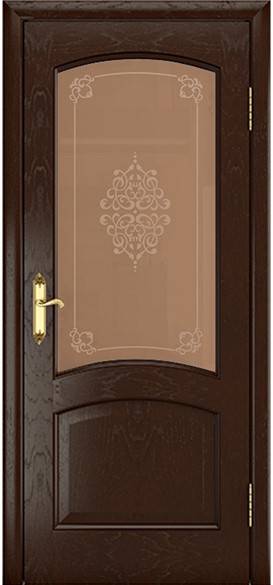 Дверь межкомнатная остеклённая "Ростра 2" - фото 7256