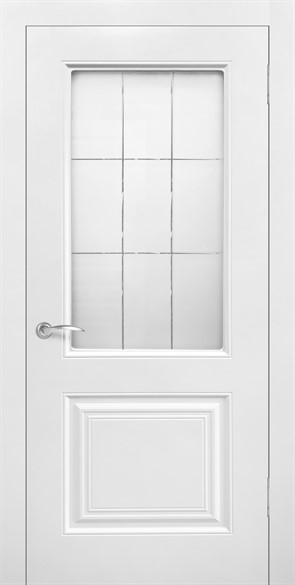 Дверь межкомнатная остеклённая "Роял 2" - фото 7262