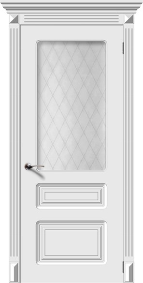 Дверь межкомнатная остеклённая "Трио" - фото 7394
