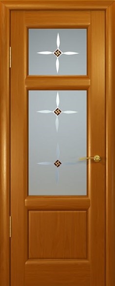 Дверь межкомнатная со стеклом "Грация" - фото 7563