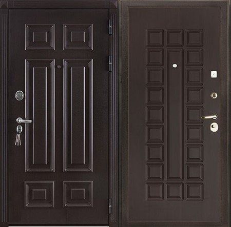 Дверь входная взломостойкая "Сенатор 3D Марсель" - фото 8604