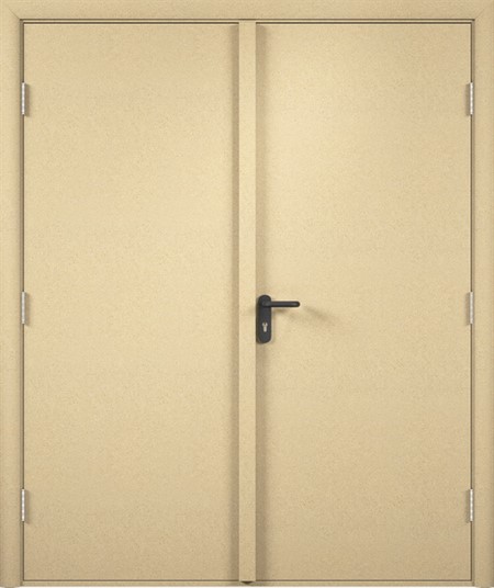 Дверь глухая строительная под покраску - фото 8999