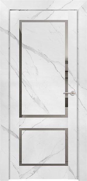 Дверь межкомнатная с зеркалом "NEO Loft" 301-white - фото 9242