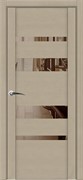 Дверь межкомнатная с зеркалом "UniLine Loft" 30013
