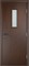 Дверь остеклённая строительная ПВХ - фото 8959