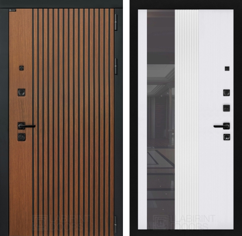 STORM 32 — Зеркало тонированное — Белый софт рельеф